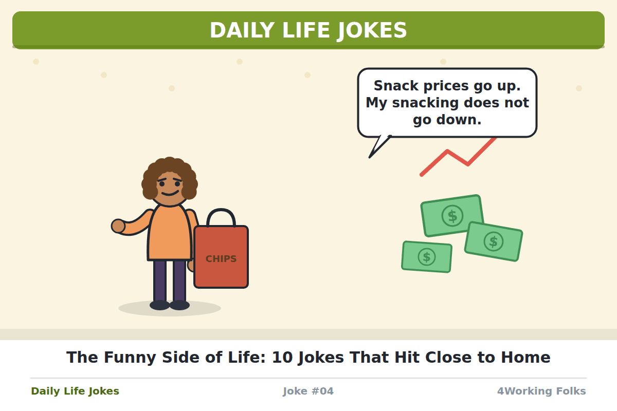 The Funny Side of Life: 10 Jokes That Hit Close to Home