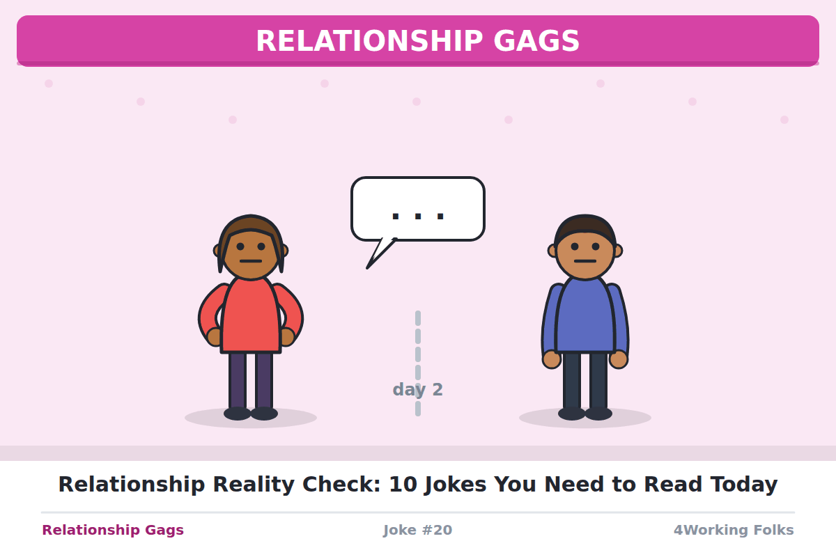 Relationship Reality Check: 10 Jokes You Need to Read Today
